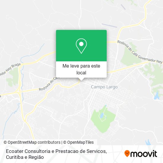 Ecoater Consultoria e Prestacao de Servicos mapa