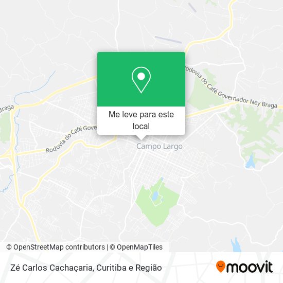 Zé Carlos Cachaçaria mapa