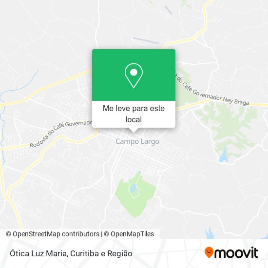 Ótica Luz Maria mapa