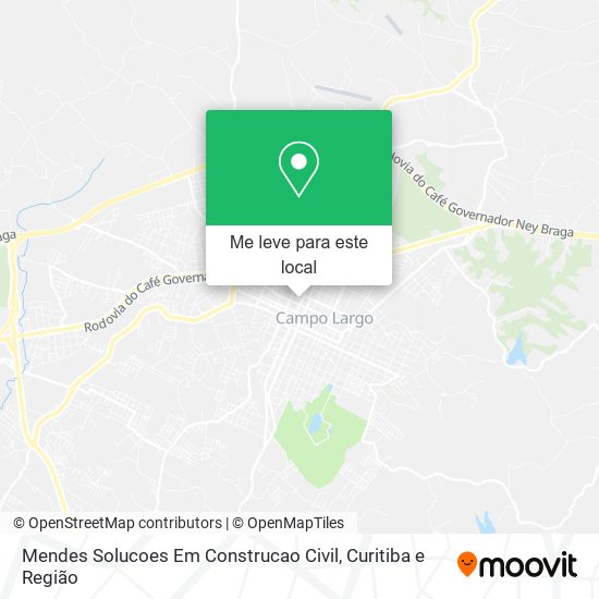 Mendes Solucoes Em Construcao Civil mapa