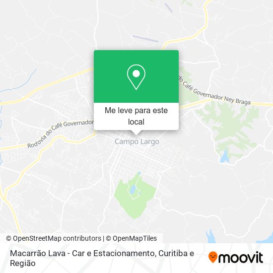 Macarrão Lava - Car e Estacionamento mapa