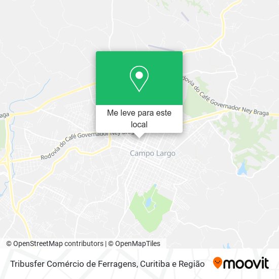 Tribusfer Comércio de Ferragens mapa
