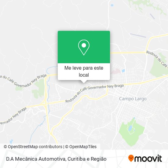 D.A Mecânica Automotiva mapa