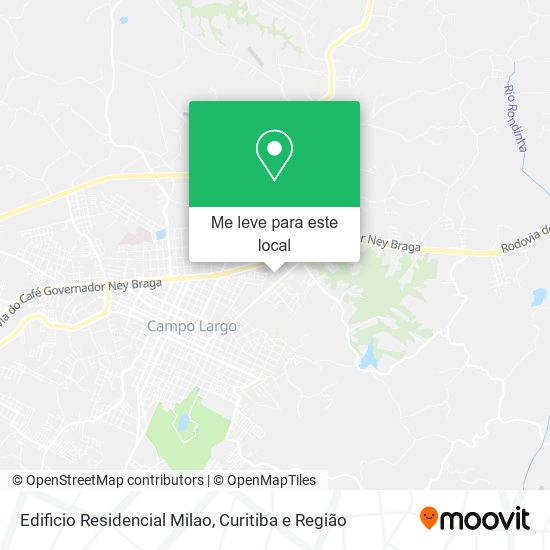 Edificio Residencial Milao mapa