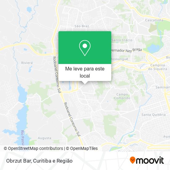 Obrzut Bar mapa