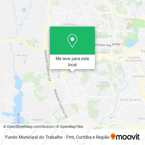Fundo Municipal do Trabalho - Fmt mapa