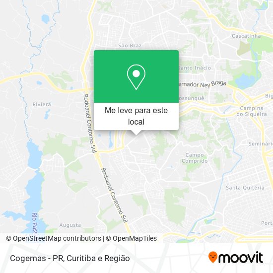 Cogemas - PR mapa