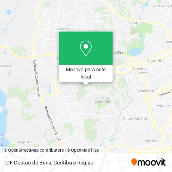 DF Gestao de Bens mapa