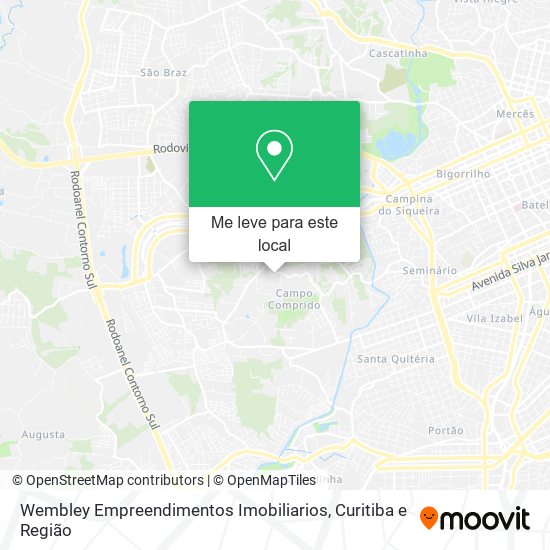 Wembley Empreendimentos Imobiliarios mapa