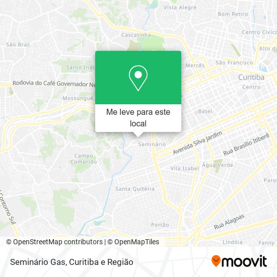 Seminário Gas mapa