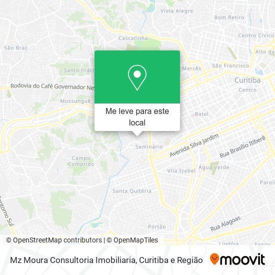 Mz Moura Consultoria Imobiliaria mapa