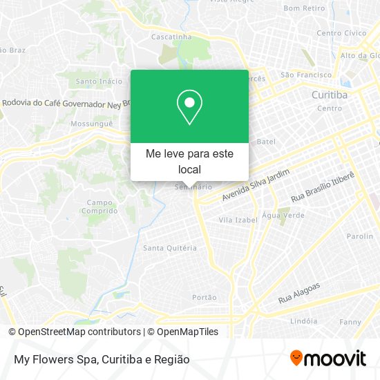 My Flowers Spa mapa