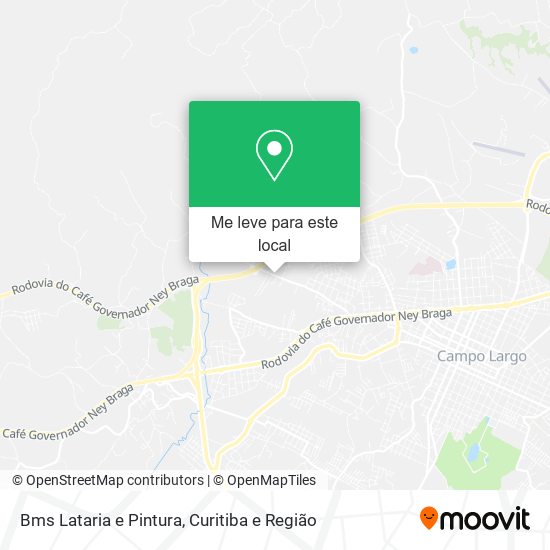 Bms Lataria e Pintura mapa