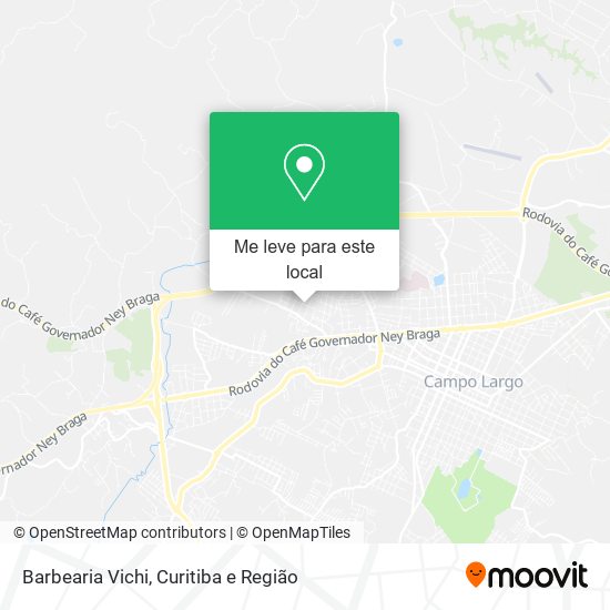 Barbearia Vichi mapa