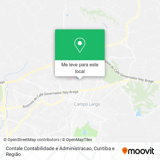 Contale Contabilidade e Administracao mapa