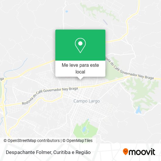 Despachante Folmer mapa