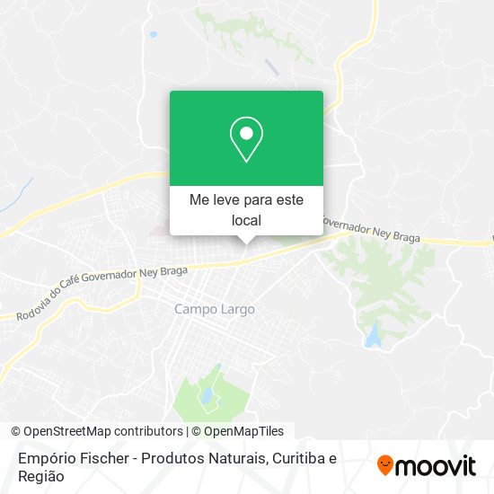 Empório Fischer - Produtos Naturais mapa