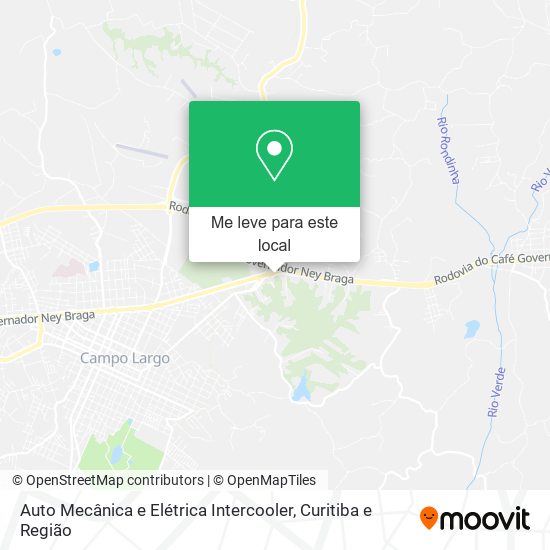 Auto Mecânica e Elétrica Intercooler mapa
