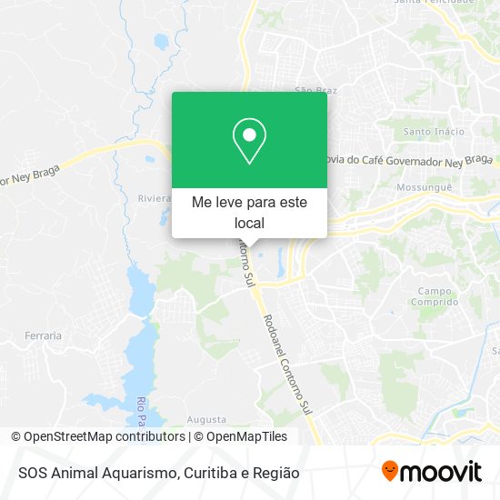 SOS Animal Aquarismo mapa
