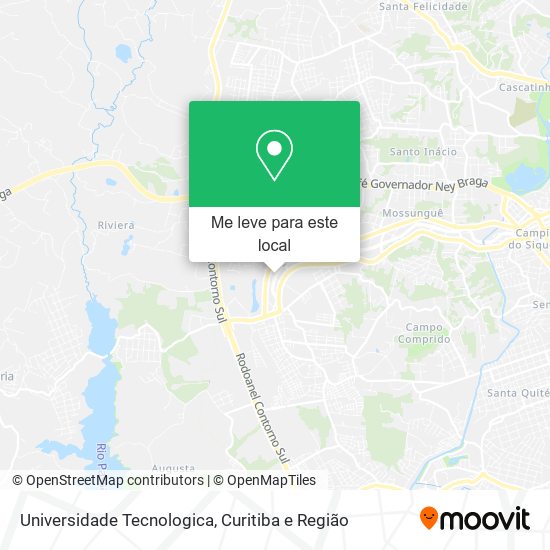 Universidade Tecnologica mapa