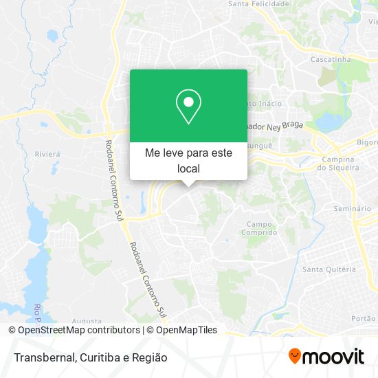 Transbernal mapa