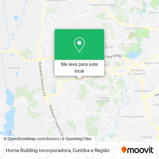 Home Building Incorporadora mapa