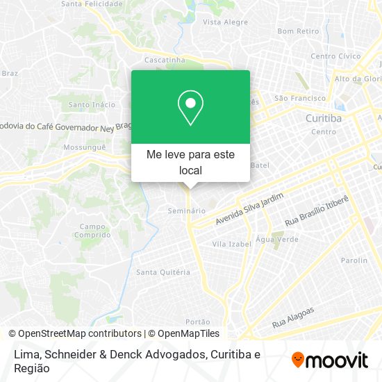 Lima, Schneider & Denck Advogados mapa