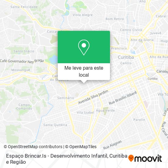 Espaço Brincar.Is - Desenvolvimento Infantil mapa