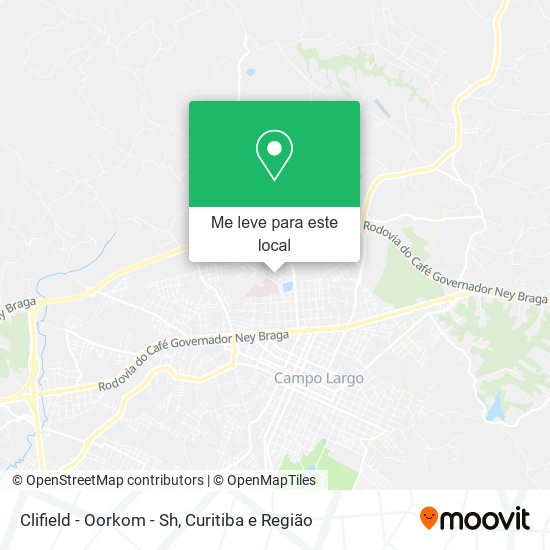 Clifield - Oorkom - Sh mapa