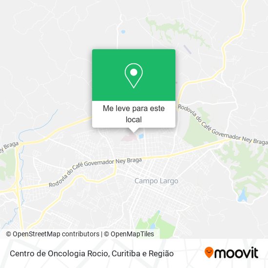 Centro de Oncologia Rocio mapa