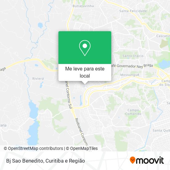 Bj Sao Benedito mapa