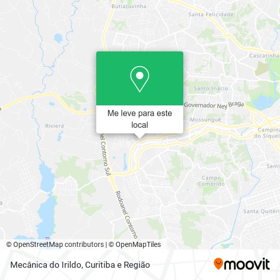 Mecânica do Irildo mapa