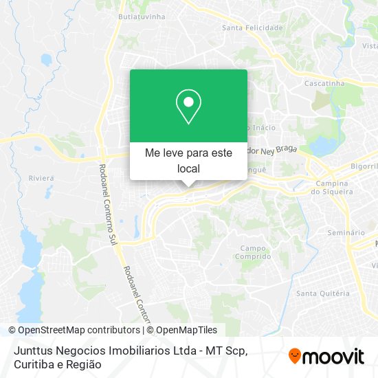 Junttus Negocios Imobiliarios Ltda - MT Scp mapa