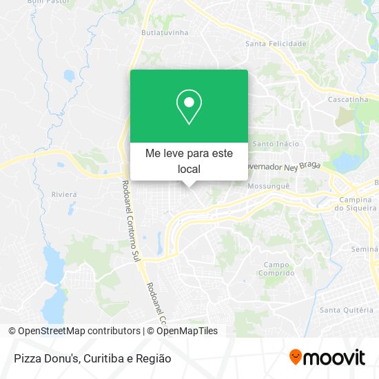 Pizza Donu's mapa