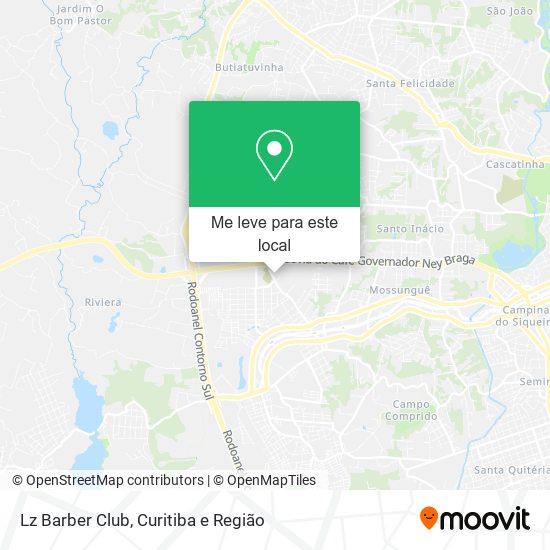 Lz Barber Club mapa