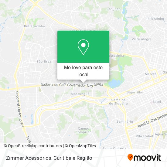 Zimmer Acessórios mapa
