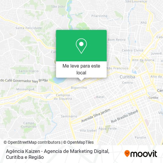 Agência Kaizen - Agencia de Marketing Digital mapa