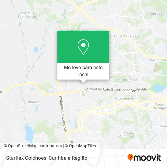 Starflex Colchoes mapa