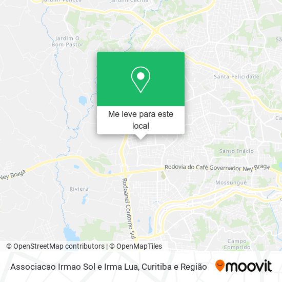 Associacao Irmao Sol e Irma Lua mapa