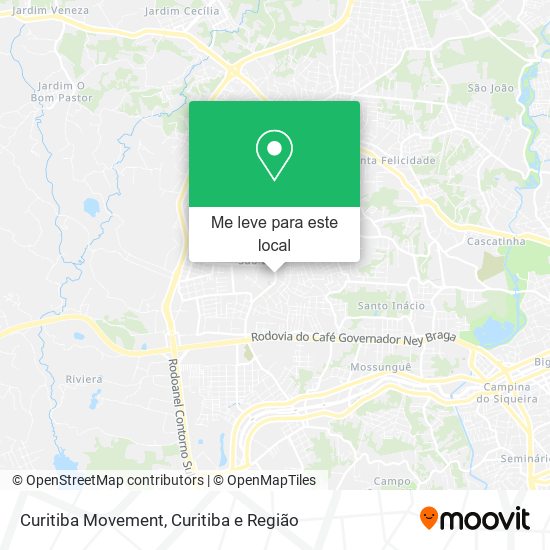 Curitiba Movement mapa