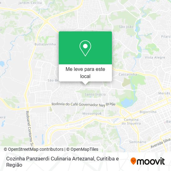 Cozinha Panzaerdi Culinaria Artezanal mapa