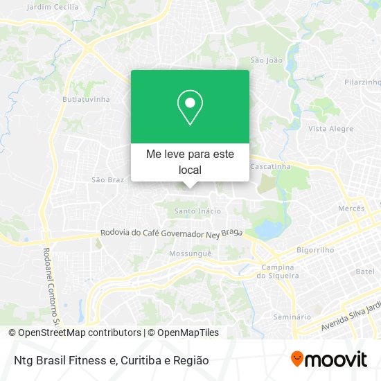 Ntg Brasil Fitness e mapa