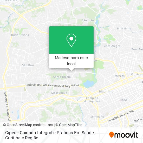 Cipes - Cuidado Integral e Praticas Em Saude mapa