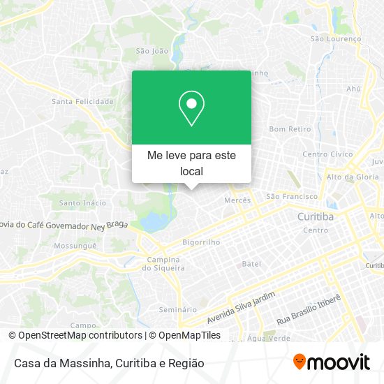Casa da Massinha mapa
