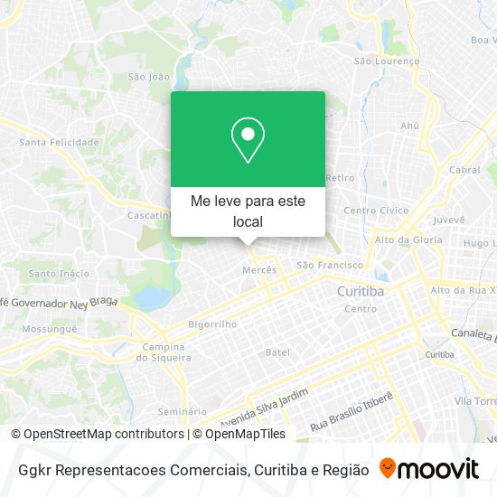 Ggkr Representacoes Comerciais mapa