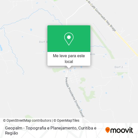 Geopalm - Topografia e Planejamento mapa