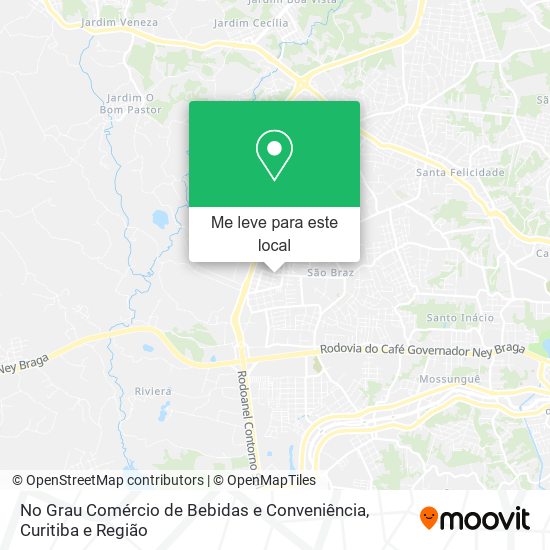 No Grau Comércio de Bebidas e Conveniência mapa