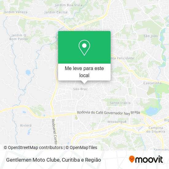 Gentlemen Moto Clube mapa