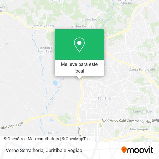 Verno Serralheria mapa