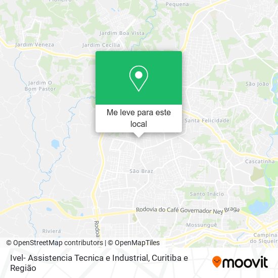 Ivel- Assistencia Tecnica e Industrial mapa